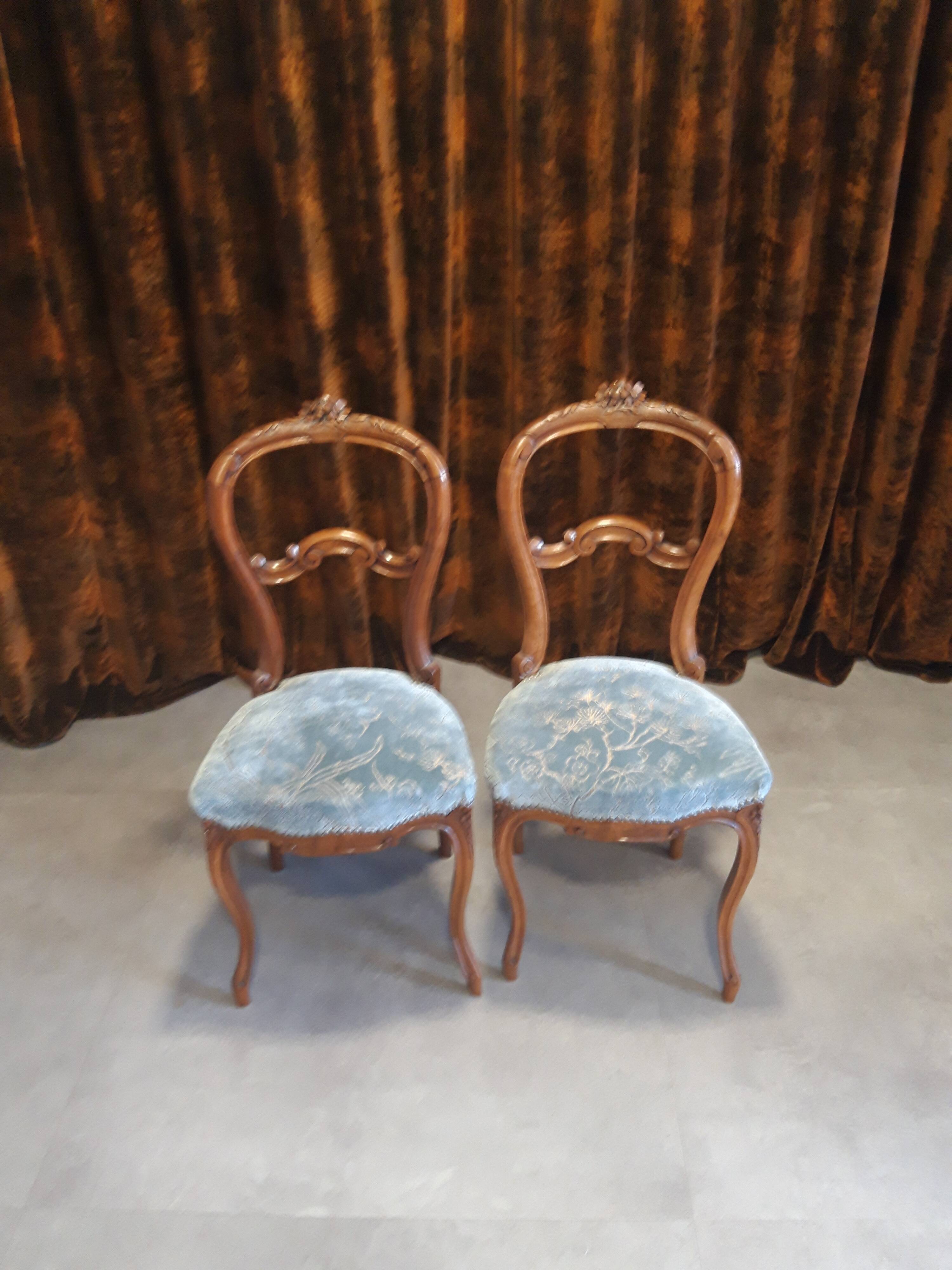 Pair of Louis XV chairs