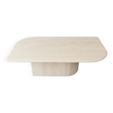 Vintage Italian Travertine Coffee Table