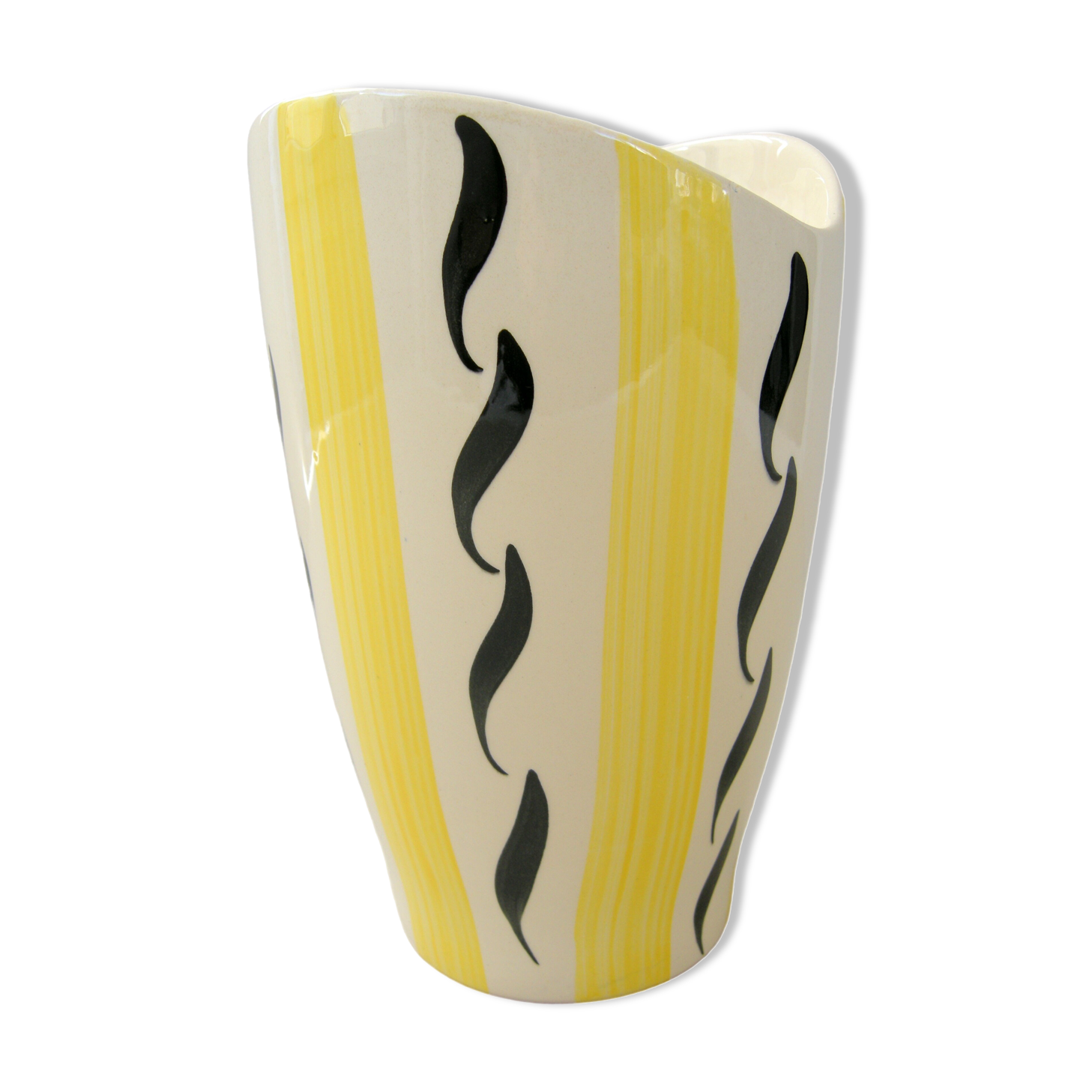 Vintage vase Saint Clément 1950