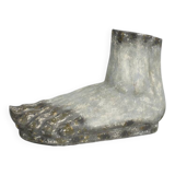 Decorative object sculpture large foot, 1960s