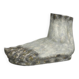 Decorative object sculpture large foot, 1960s
