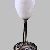 Lampe art deco verrerie signé degue