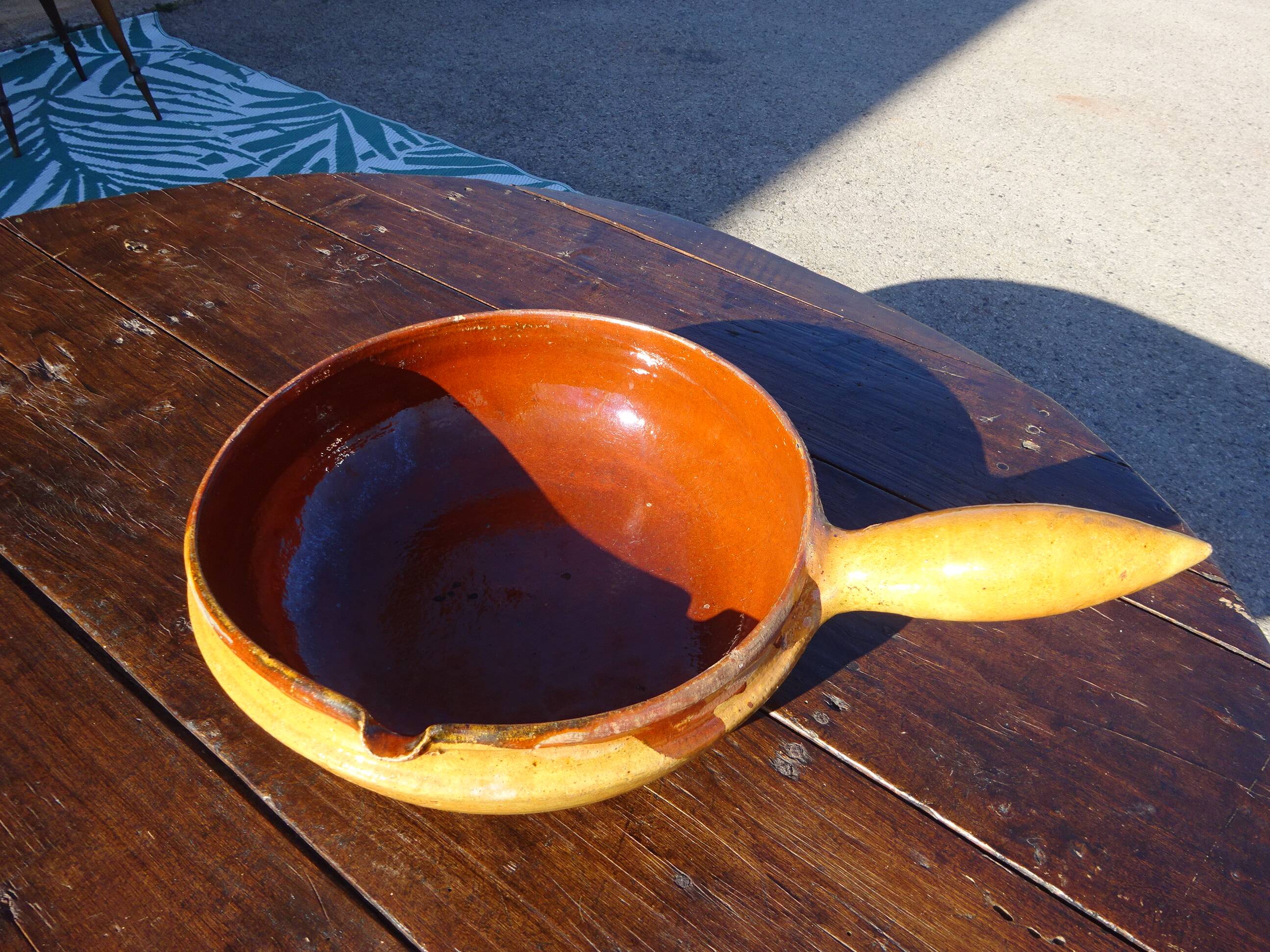 Vallauris terracotta dish