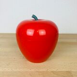 Vintage red apple ice bucket