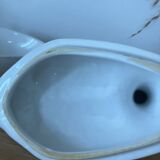 Vintage-beautiful earthenware terrine-white goose