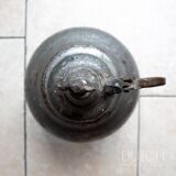 Pichet à eau turc antique en métal, Empire ottoman, très ancien, années 1880
