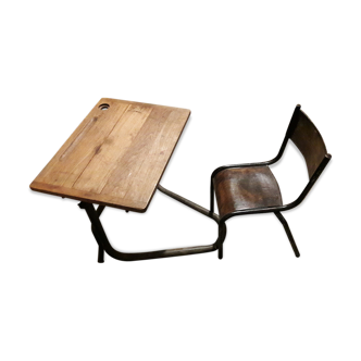 Desk and Chair of schoolboy