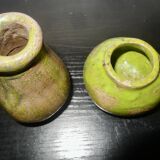 Small glaze ceramic vases