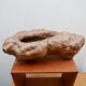 Mid-century wooden 'root' bowl