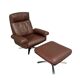De Sede DS31 lounge chair with ottoman, Switzerland 1970s