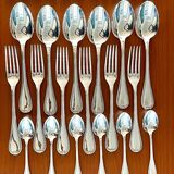 Christofle Malmaison housewife 6 people 30 pieces near new condition