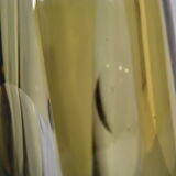 Vintage crystal vase j.b france 1970s