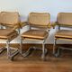 Set of 6 B64 chairs by Marcel Breuer