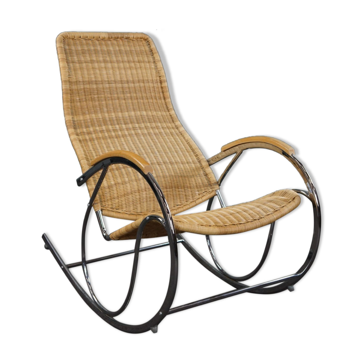 Rocking chair vintage Italian design