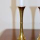 Pair of Mid-century Scandinavian Brass  Candleholder by Dansk Designs