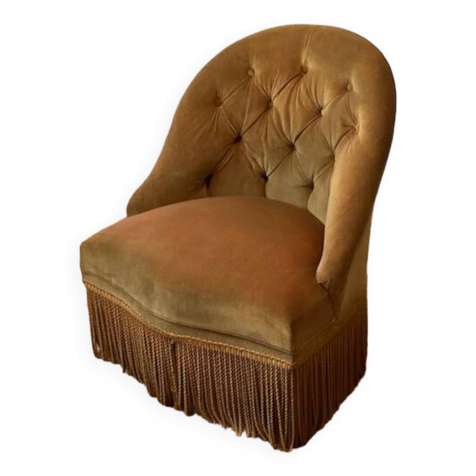Vintage toad armchair