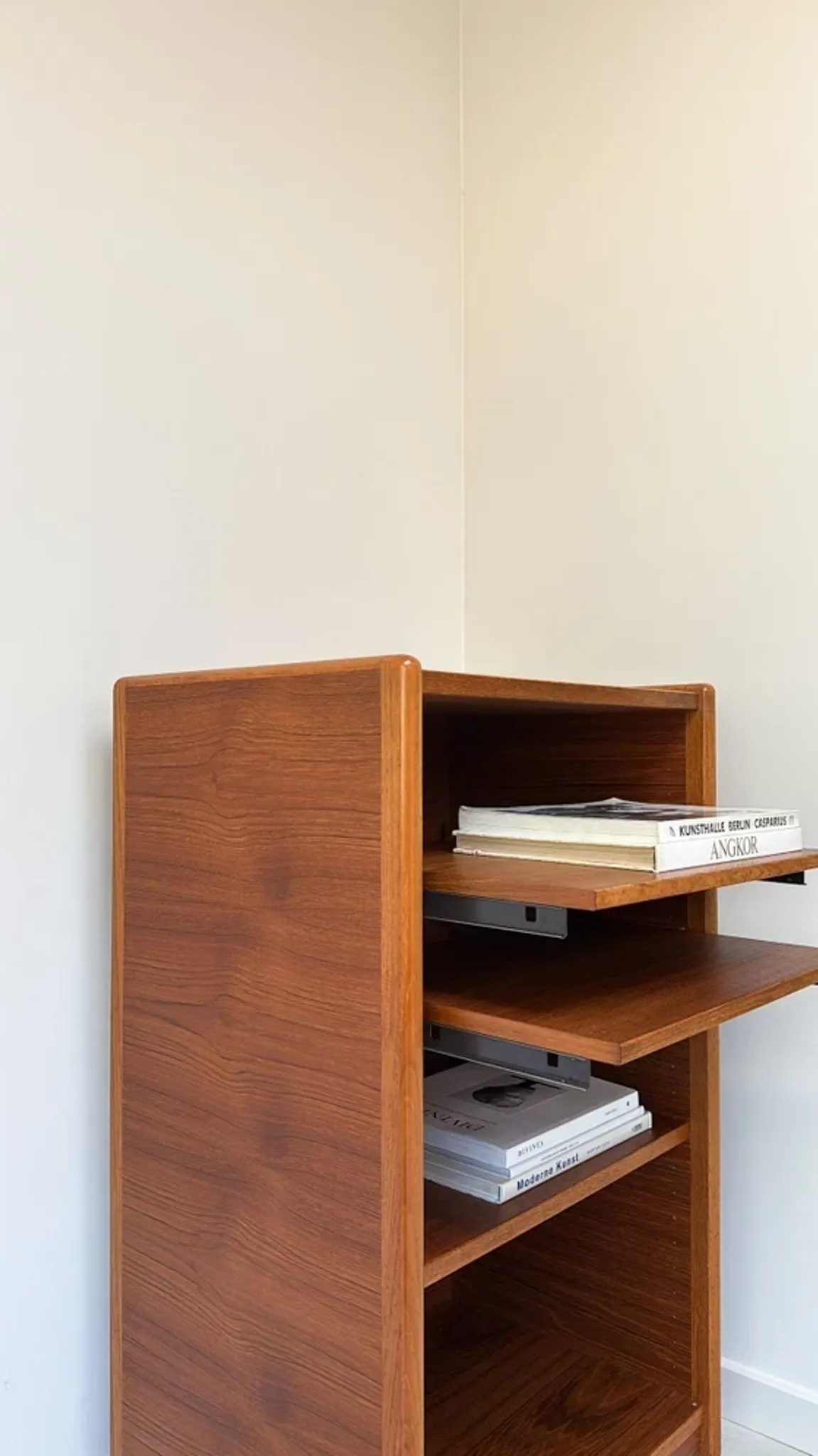 Vintage Danish teak Storage cabinet (audio or record cabinet)