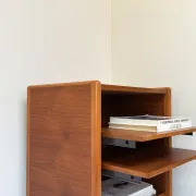 Vintage Danish teak Storage cabinet (audio or record cabinet)
