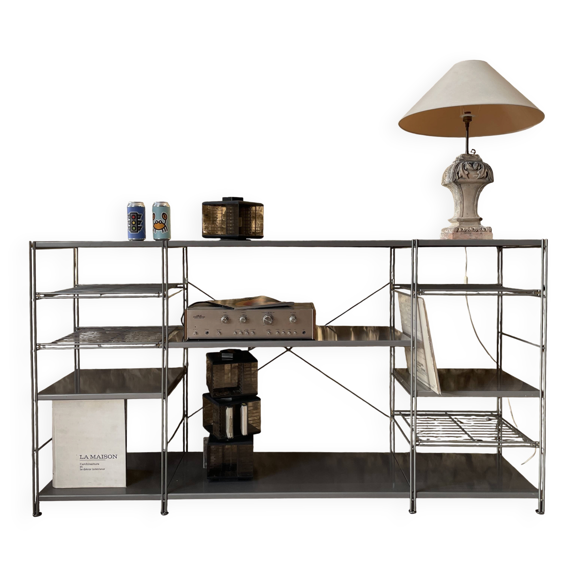 Modular metal shelf Niels Gammelgård - IKEA