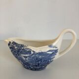 Gien porcelain gravy boat