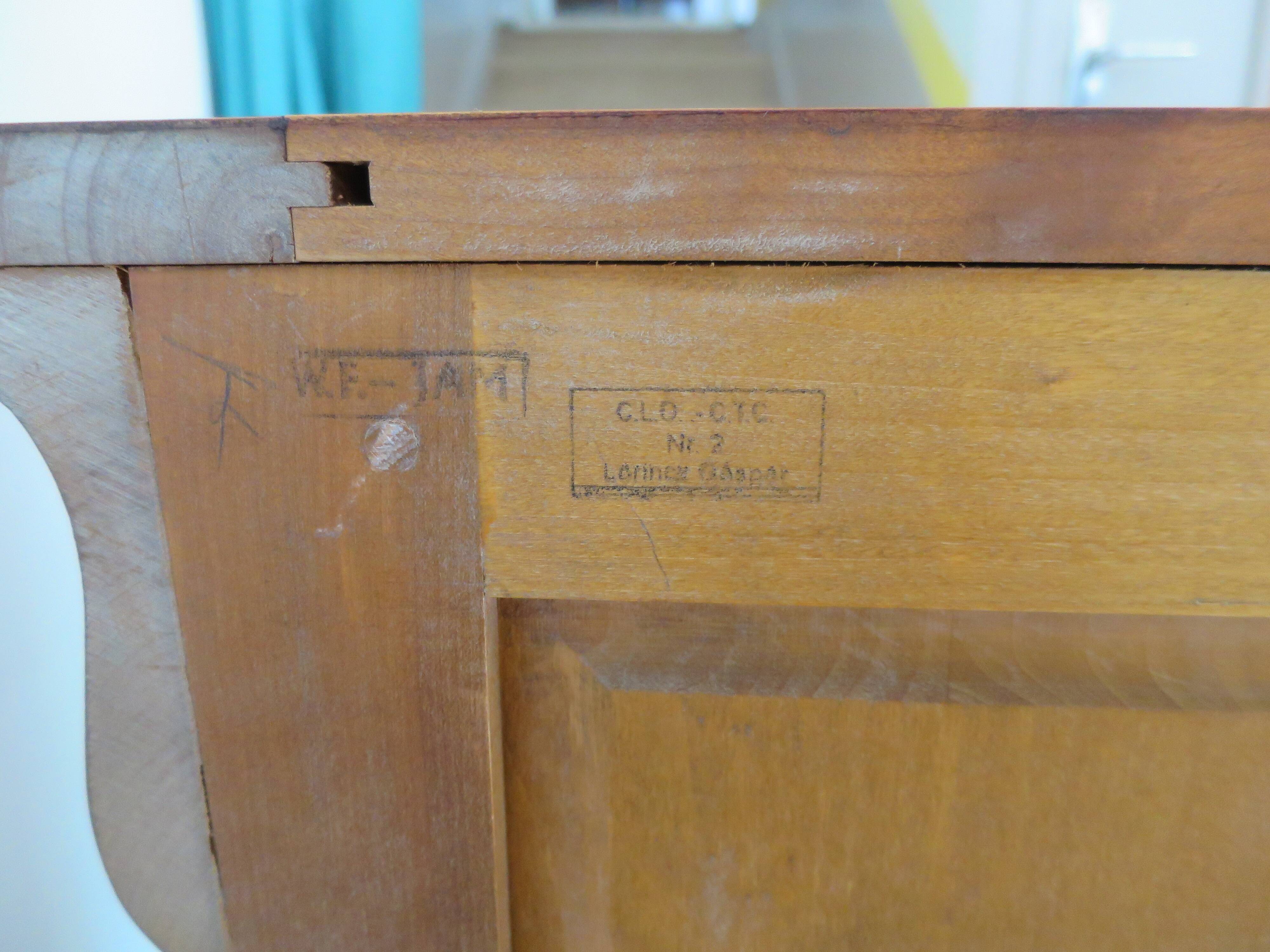 Small entrance cabinet-sideboard-dresser-Louis Philippe-6 drawers