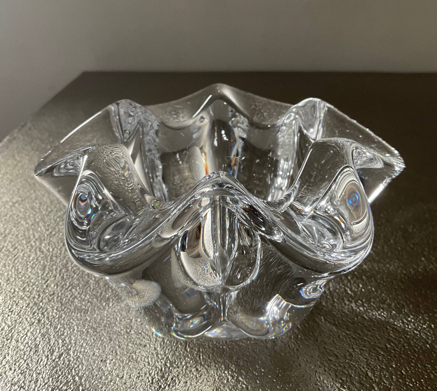 Vintage crystal pocket from Vannes