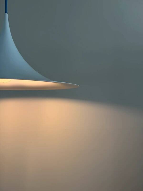 Vintage Fog & Morup Semi pendant 47cm - Thorsten Thorup - Claus Bonderup - Danish design lamp