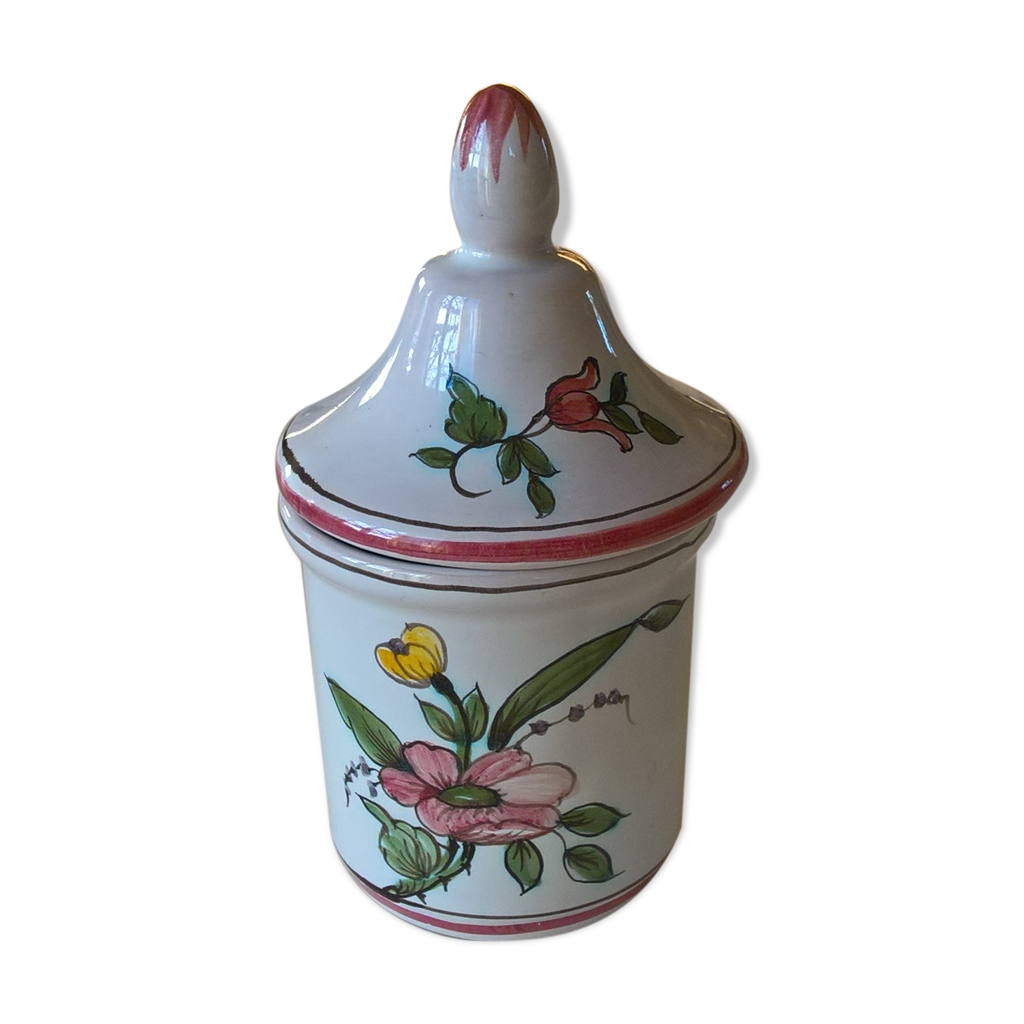 Lallier de Moustiers earthenware box