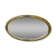 Mirror gilded wood decoration with rose