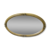Mirror gilded wood decoration with rose