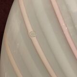 Pink Swirl Murano glass Flushmount by Venini