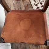 Regain home chair in elm and leather 1980