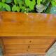 Louis Philippe cherry chest of drawers with lock