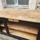 Double-sided counter trade furniture