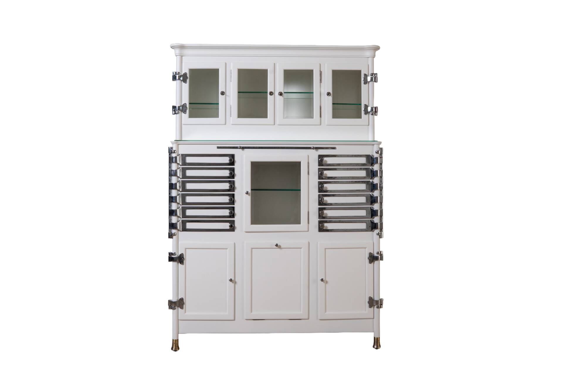 German Dental Instrument Cabinet by Arnold Biber, Pforzheim, Circa 1920