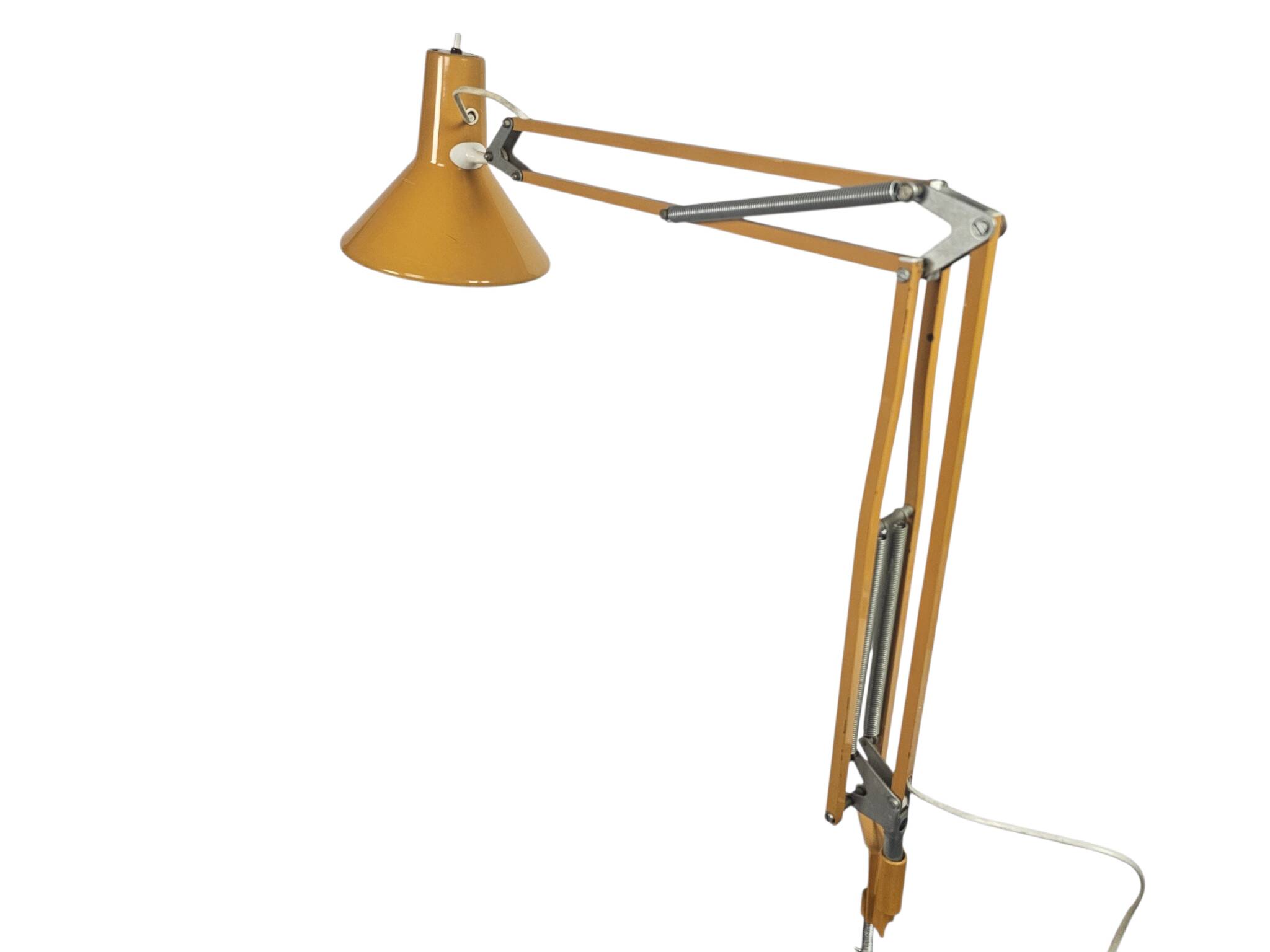 HCF - architect's lamp - clamp lamp - model 84 - Denmark - 1970s
