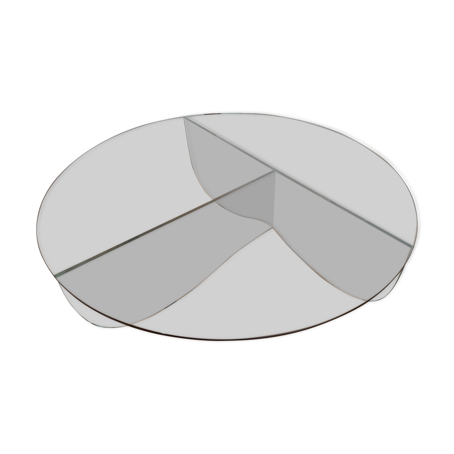 Smoked glass coffee table