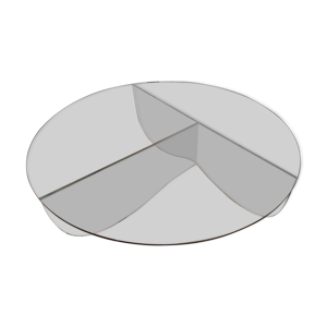 Table basse en verre