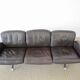 De Sede ds31 brown 3 seater leather sofa