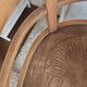 Pair of chairs in the style of antique armchairs circa 1940 - engraved seat.