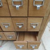 Vintage craft furniture in raw wood.