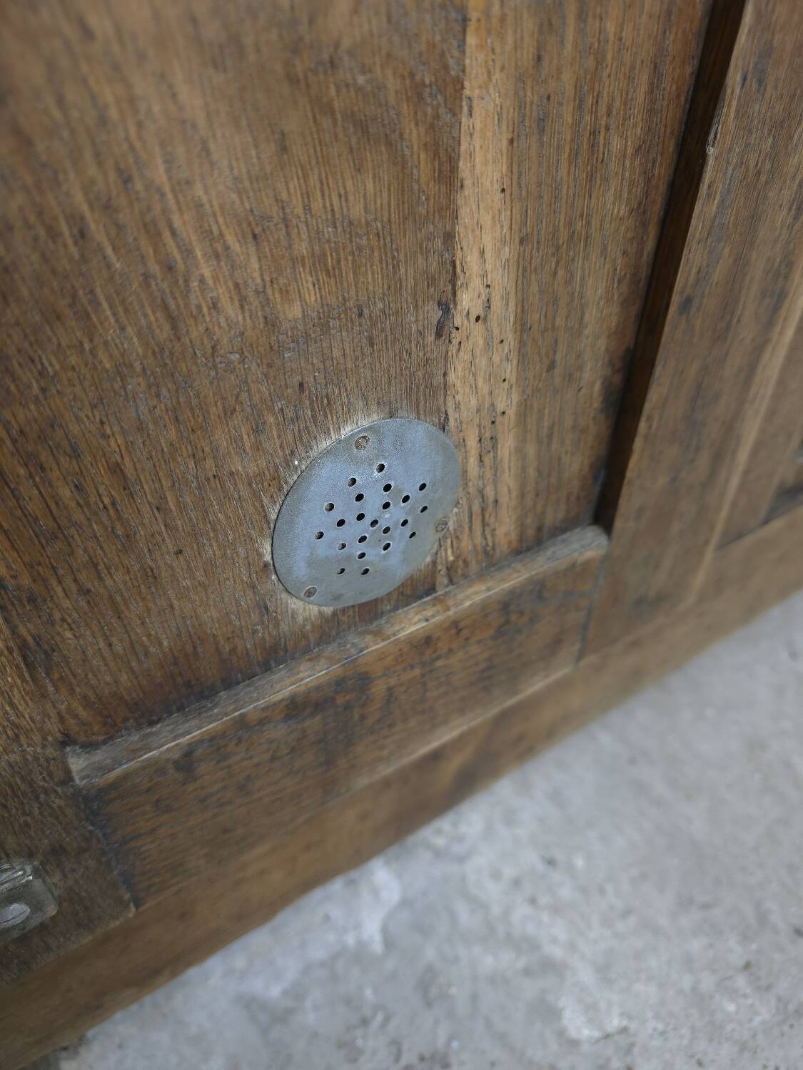 Old icebox cabinet circa 1920