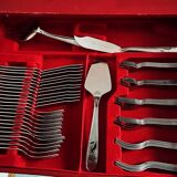 Complete 124-piece 2-drawer cutlery set Ascinox