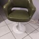 1960 vintage office tulip foot swivel chair
