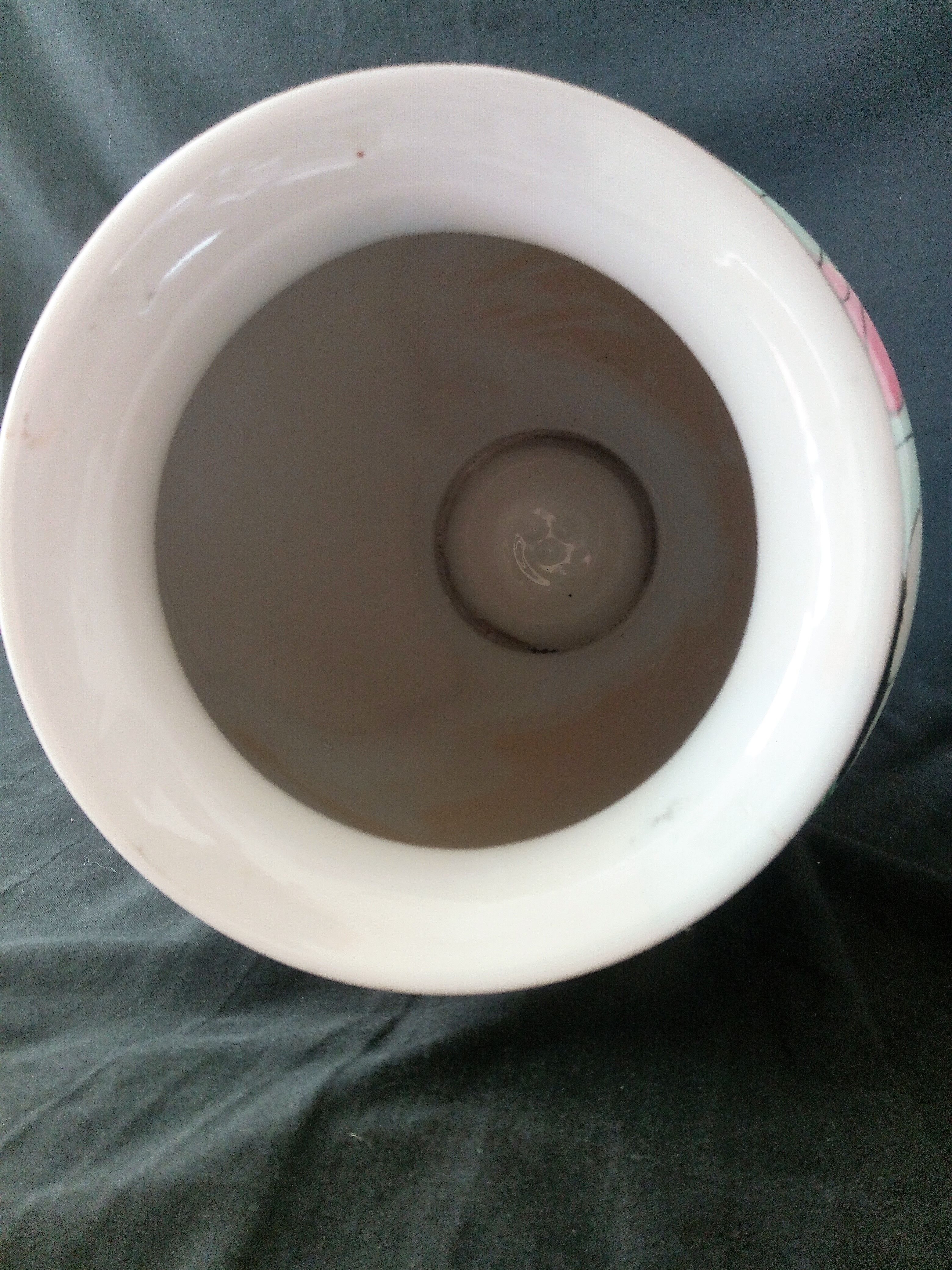 Ceramic art nouveau vase