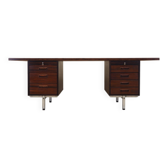 Rosewood desk, Danish design, 1970s, manufacturer: Duba Møbelindustri