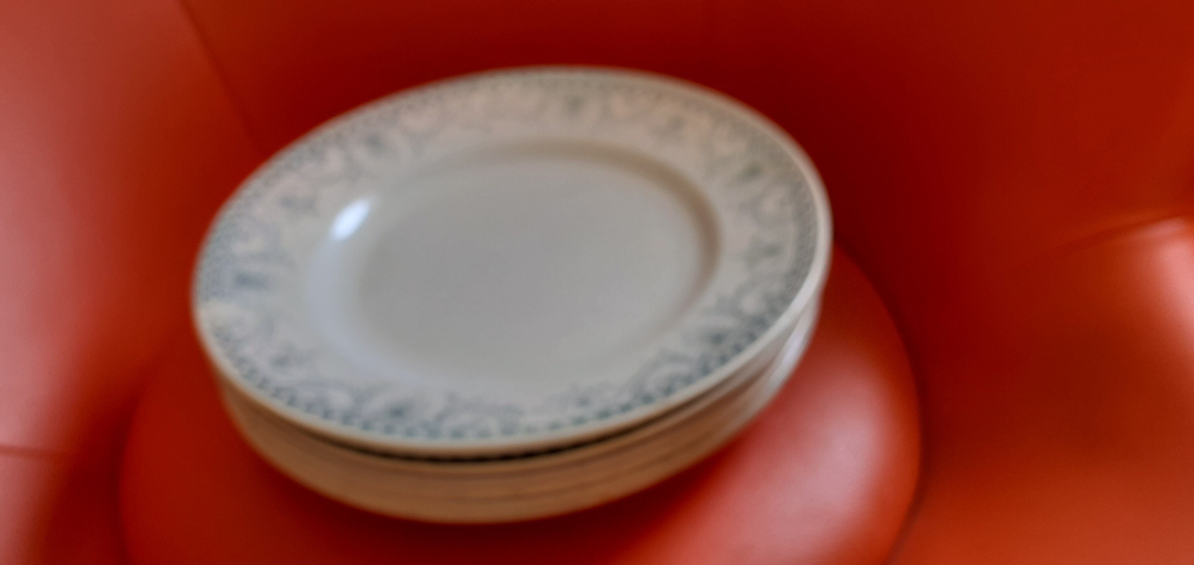 6 plates Moulin des Loups. Model Wilbur.