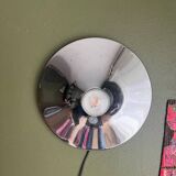 Chrome wall light