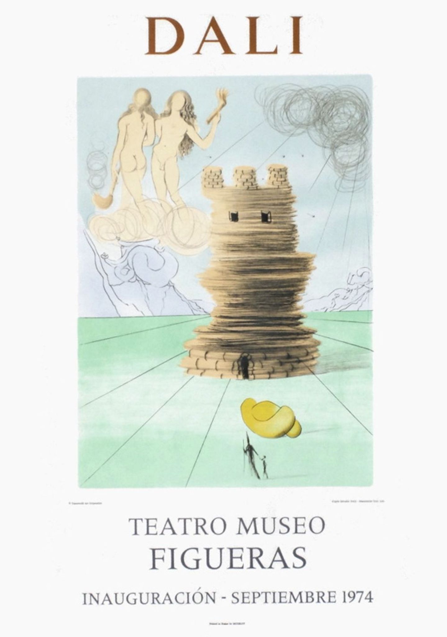 Affiche Dali 1974