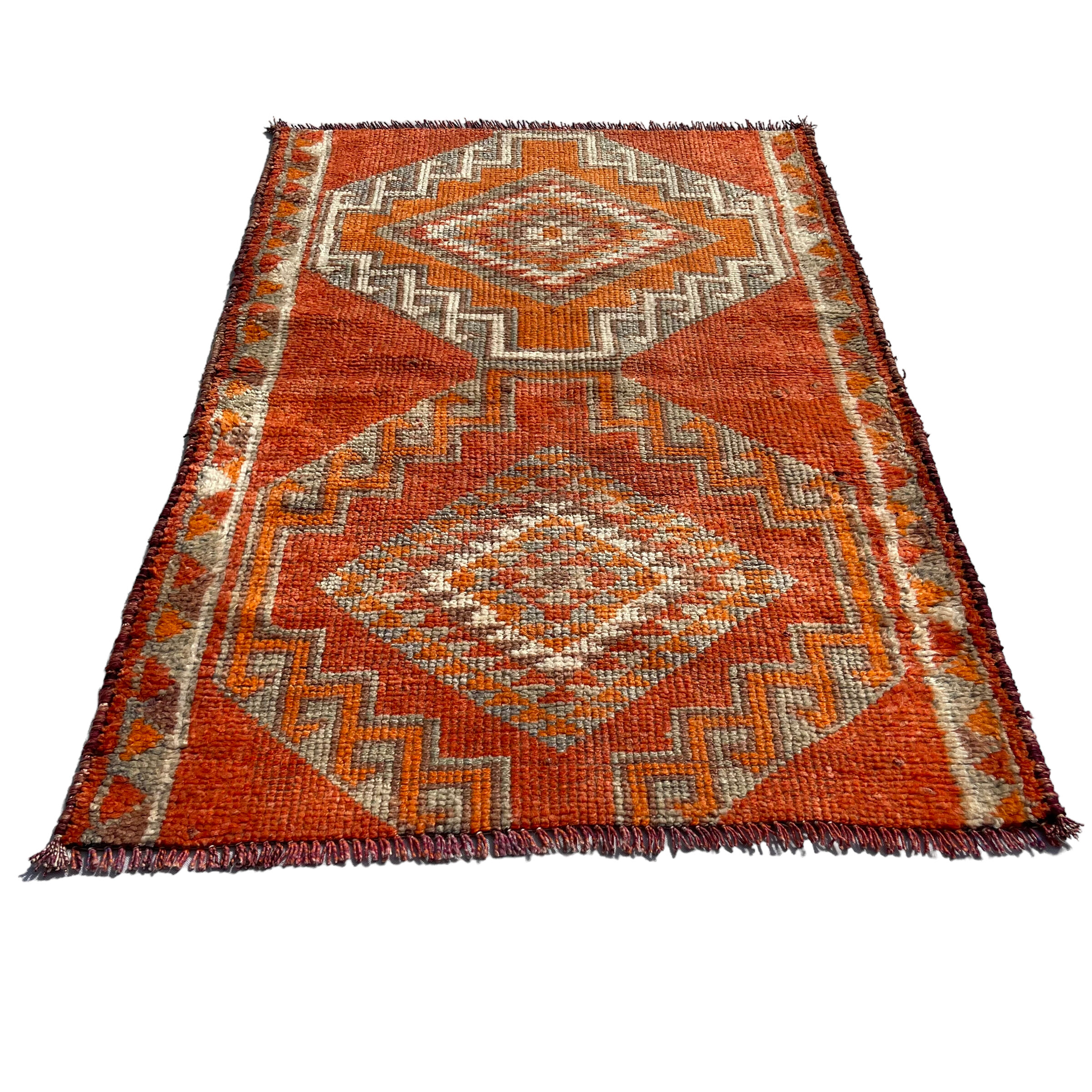 Vintage kurdish herki rug